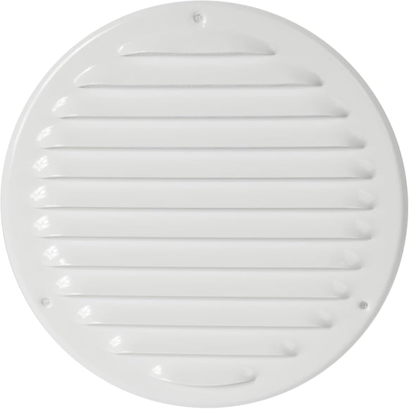 Air Vent Repa Market, metal blanco, 15 cm, con malla de malla