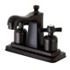thumbnail image 1 of Grifo para baño Kingston Brass FB4645ZX de 4" tipo centerset, bronce aceitado, 1 of 2