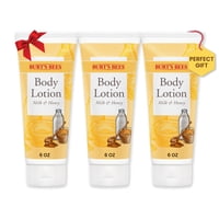 Loción Corporal Burt'S Bees Con Leche Y Miel, 180 Ml (Paquete De 3)
