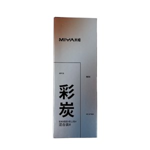 Miya - Lápiz De Carbón De Color Serie M 8Unds