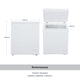thumbnail image 3 of Freezer Horizontal TCL 137L F145CF, 3 of 4