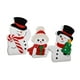 thumbnail image 3 of 3 Piezas De Adornos Navideños De Muñeco De Nieve En Miniatura Decorativos Para Manualidades Navideñas, Juego De Muñeco De Nieve, 3 of 3