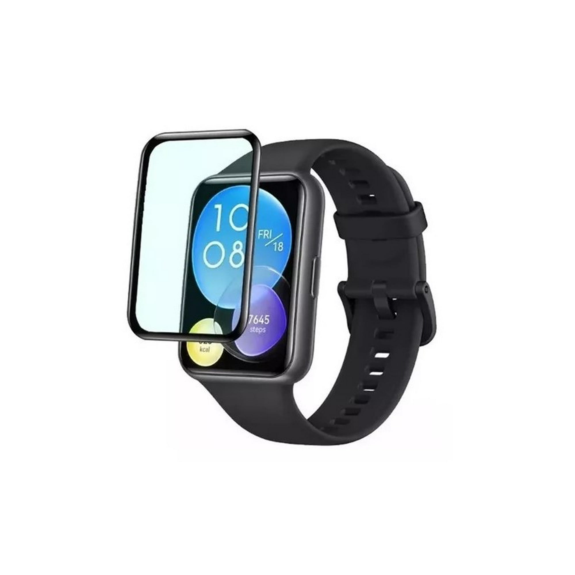 Genérico - Lámina Mica De Hidrogel Compatible Con Huawei Watch Fit 2