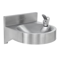 Alpine Industries - Fuente De Agua Potable Alpina Montada En La Pared De Acero Inoxidable