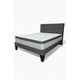 thumbnail image 1 of Cama 2 Plazas Gris Europea Incluye Base+respaldo+colchon, 1 of 2
