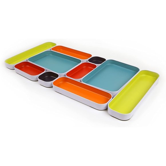 CADDY Three by Three Seattle - Juego de 10 bandejas surtidas