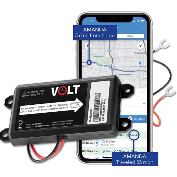 Dispositivo de rastreo GPS Brickhouse Livewire Volt para autos
