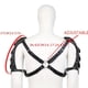 thumbnail image 2 of Gothic Leather Bondage Harness for Men - Shoulder Chest Harness with Corset Design for Sexy and Seductive Look, 2 of 4