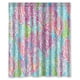 thumbnail image 1 of Cortina de ducha Lilly Pulitzer, juego de cortinas de baño con ganchos, tamaño 60 x 72 pulgadas, 1 of 3