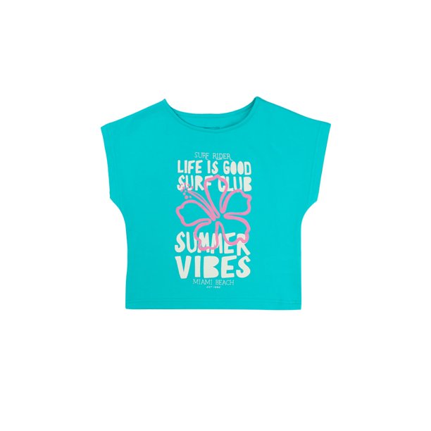 Polera girls cuello bote breeze 296