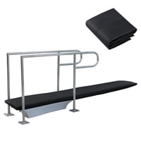 Xusx111 - Cubierta De La Tabla De Buceo De La Piscina De 6 Pies,Cubierta De La Tabla De Buceo A Prueba De Intemperie De 600D Oxford,Cubierta Protectora De La Tabla De Buceo De Resistencia Uv Para La P