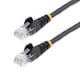thumbnail image 1 of Cable de conexión StarTech Cat5e de 25 pies, sin enganches, negro, 1 of 4