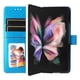 thumbnail image 5 of Funda tipo cartera FOXDOCK para Samsung Galaxy Z Fold 3 , diseño girasol en relieve, cuero PU, cierre magnético, soporte y tarjetero, 5 of 5