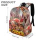 thumbnail image 3 of Cookie Run-theme Backpack, Campus style schoolbag Bookbag with Adjustable Shoulder Straps And Large Zip Compartment, Unisex Travel Bags.42x30x15cm, 3 of 6