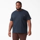 thumbnail image 2 of Camiseta Dickies para hombre, grande y alta, manga corta, bolsillo, azul marino oscuro, 2 of 5