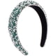 thumbnail image 1 of Tocado de diamante artificial para mujeres, hecho a mano, cinturón de taladro de agua, tocado de moda brillante, regalo para mujeres, 1 of 7