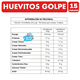 thumbnail image 3 of Huevos De Pascua De Golpe De Arcor (bandeja De 15 Unidades), 3 of 3