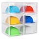 thumbnail image 1 of Caja organizadora de sombreros YKLSLH para 40 gorras de béisbol con 6 cajas, 1 of 6