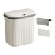 thumbnail image 4 of Contenedor De Basura Montado En La Pared Contenedor De Compost De Cocina Para Camping Baño Dormitorio Blanco 12L, 4 of 5