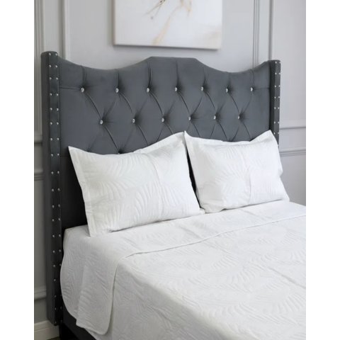 Imac Hogar - Cobertor De Lujo Quilt Verano King - Super King Blanco