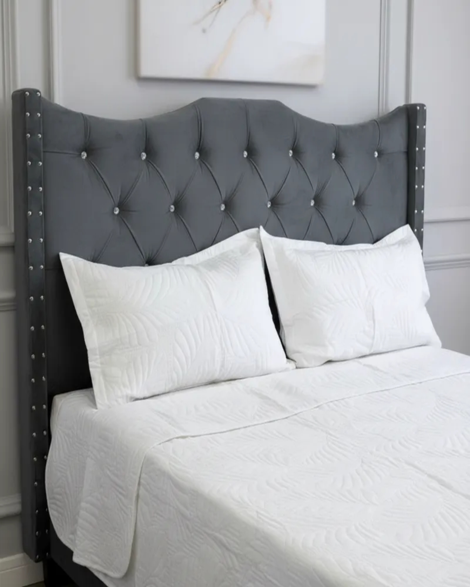 Imac Hogar - Cobertor De Lujo Quilt Verano King - Super King Blanco