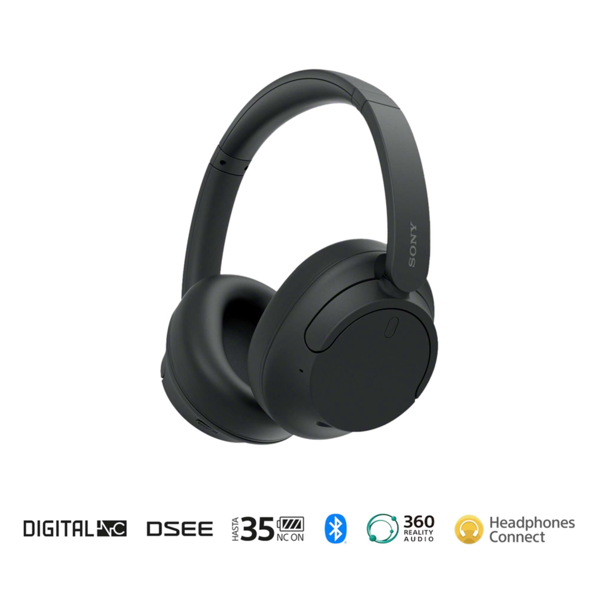 Sony - Audífonos Over Ear Wh-Ch720 Bluetooth Negro