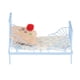 thumbnail image 3 of Cama En Miniatura A Escala 1/12, Rama De Flores, Accesorios Para Fotos Para Habitación De Niños Y Dormitorio, 3 of 5