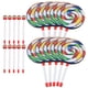 thumbnail image 1 of Lovermusic 10 piezas de baquetas de mano con forma de piruleta y colores vibrantes, 1 of 6