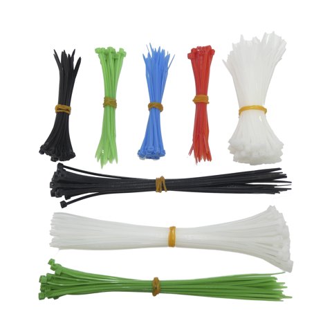 Amarras Plásticas Multiuso 300 Unidades Macrotel