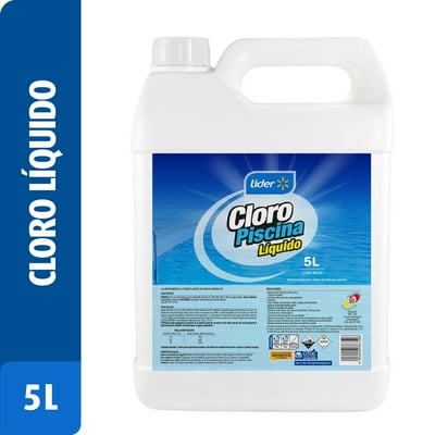 Cloro Piscina Líquido 5 Kg Lider