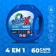 thumbnail image 2 of Detergente Para Ropa En Cápsulas CleanX 4en1 Botella 60Un, 2 of 5