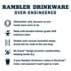 thumbnail image 3 of Botella de agua YETI Rambler 530 ml de acero inoxidable con aislamiento al vacío, 3 of 3