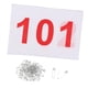 thumbnail image 5 of 100 Piezas Dorsales De Carrera Numerados Dorsales De Carrera 100 Números Números De Carrera De Atletas Del 101 Al 200, 5 of 5