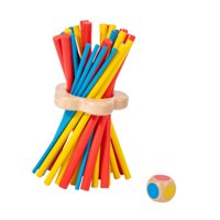 Magideal - Juguete Para Entrenar La Paciencia Y El Equilibrio, Juego Familiar Para Mantenerse Estable, Material Didáctico, Juego De Palitos De Madera Para Regala