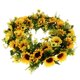 thumbnail image 4 of Guirnalda De Flores De Girasol Artificial, Decoración Para Fiesta De Boda, Decoración De Pared Para El Hogar, 4 of 5