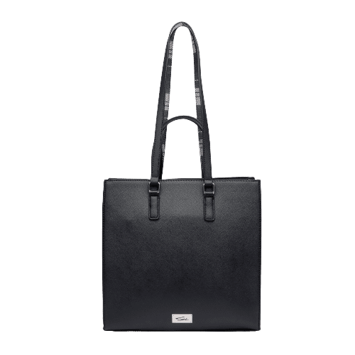 Cartera Clasic Tela Escoces Negro 27430 Sei | Lider