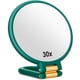 thumbnail image 1 of Espejo De Aumento 30x Con Asa Y Soporte Color Verde Militar, 1 of 6
