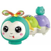 Genérico - Juguete Interactivo Oruga Didactica Con Sonidos Infantil