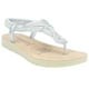 thumbnail image 3 of Sandalia Chalada Mujer Quina-1 Plateado Plano, 3 of 7