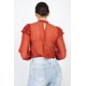 thumbnail image 5 of Top con Volantes de Encaje de Crochet Transparente, 5 of 5
