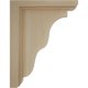 thumbnail image 3 of Soportes de madera Ekena Millwork Hamilton 9x9x18 cm de caucho, 3 of 4