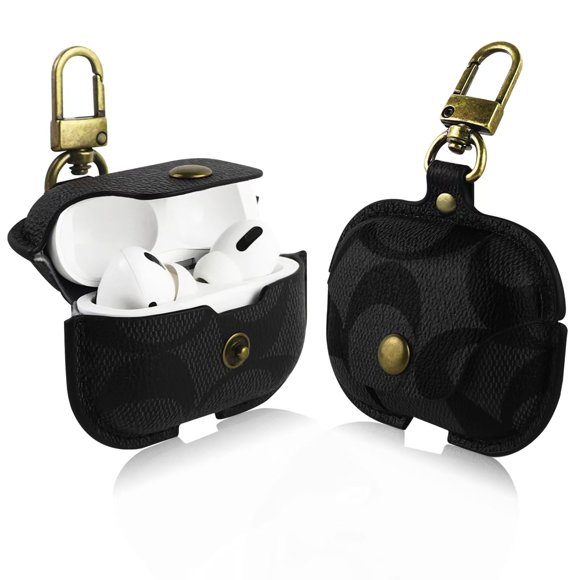 Funda de Cuero Antigolpes para AirPods 4 MOTOLKM