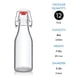 thumbnail image 2 of Botellas YEBODA 240 ml Pack de 12 con tapón swing de vidrio, 2 of 7