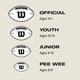 thumbnail image 5 of Juego de piel Football Wilson GST, color marrón, talla junior, 5 of 5