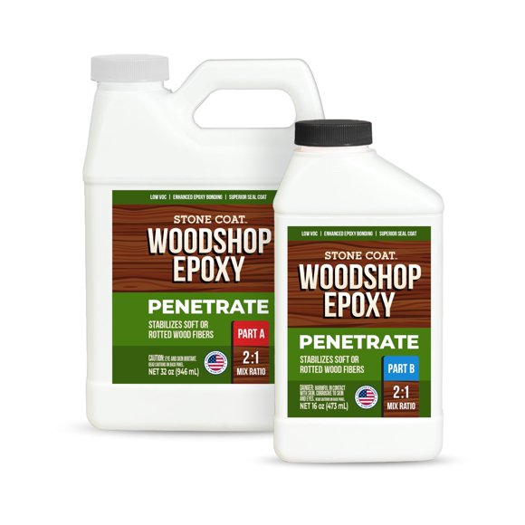 Epoxi Stone Coat Woodshop Penetrante 1,5 L Mezcla 2:1