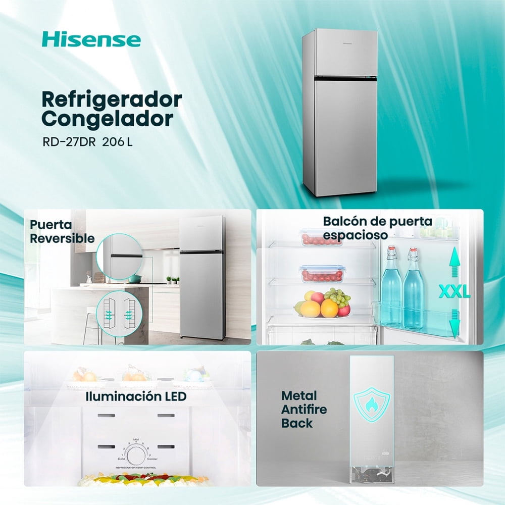 Hisense RD-27DR Plata, foto 10