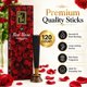 thumbnail image 3 of Incienso ZED BLACK Rosa Roja – 120 varillas, aroma floral, 3 of 9