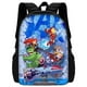 thumbnail image 1 of Cartoon Man M-Marvels Iron 3 pcs set Child School Backpack with Lunch Bags ,Pencil Bags School Bags for Boys Girls Best Gift, 1 of 3