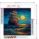 thumbnail image 2 of Sailboat Diamond Painting Kits For Adults 5D Diamond Art Kit For Beginners, DIY Paint With Round Full Diamonds Paintings Gem Art For Home Wall Decoration Gift (25x25cm/10x10inches), 2 of 3
