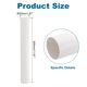 thumbnail image 2 of Uxcell 2" Pulgadas Conducto de Ventilación Redondo, 12" Pulgadas Tubo de Plástico de Reemplazo para Suministro de Calefacción, Refrigeración, Sistema de Ventilación AC, 2 of 5